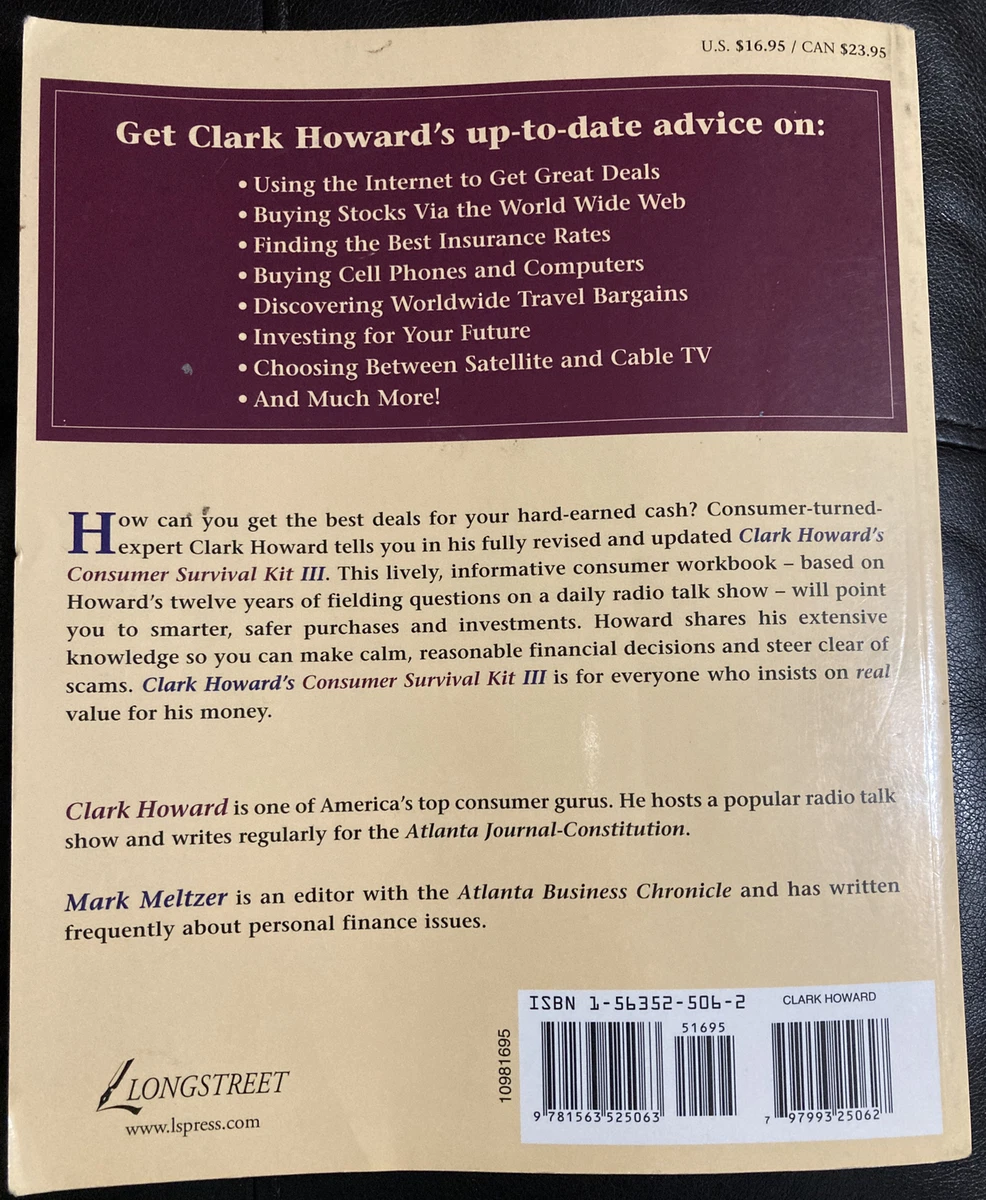 Clark howard travel clearance deals