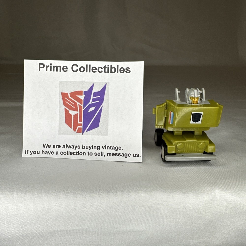 Transformers G1 Throttlebot Rollbar Missing Part Vintage 013