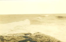 Newagen ME The Pounding Surf off Newagen RPPC 