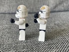 Lego MINIFIG Clone TROOPER GUNNER (Phase 2) - Scowl SW0837 75182 x2