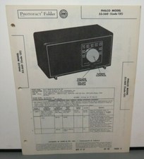 SAMS PHOTOFACT SERVICE MANUAL 189-13 PHILCO RADIO 53-560 