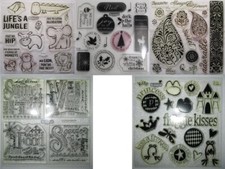 Close to my Heart my acrylix Used stamp set u pick set