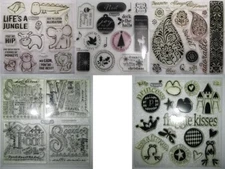 Close to my Heart my acrylix Used stamp set u pick set