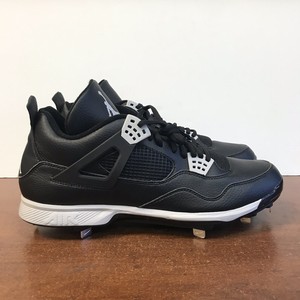 jordan 4 baseball cleats metal
