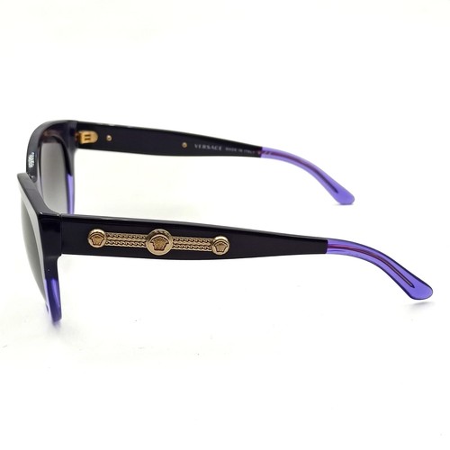 Occhiali da sole donna versace sunglasses lenti marrone cat eye occhi di gatto - Imagen 3 de 3