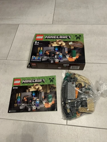 LEGO Minecraft - 21119 - Das Verlies - Komplett / Vollständig - inkl. BA - Bauen