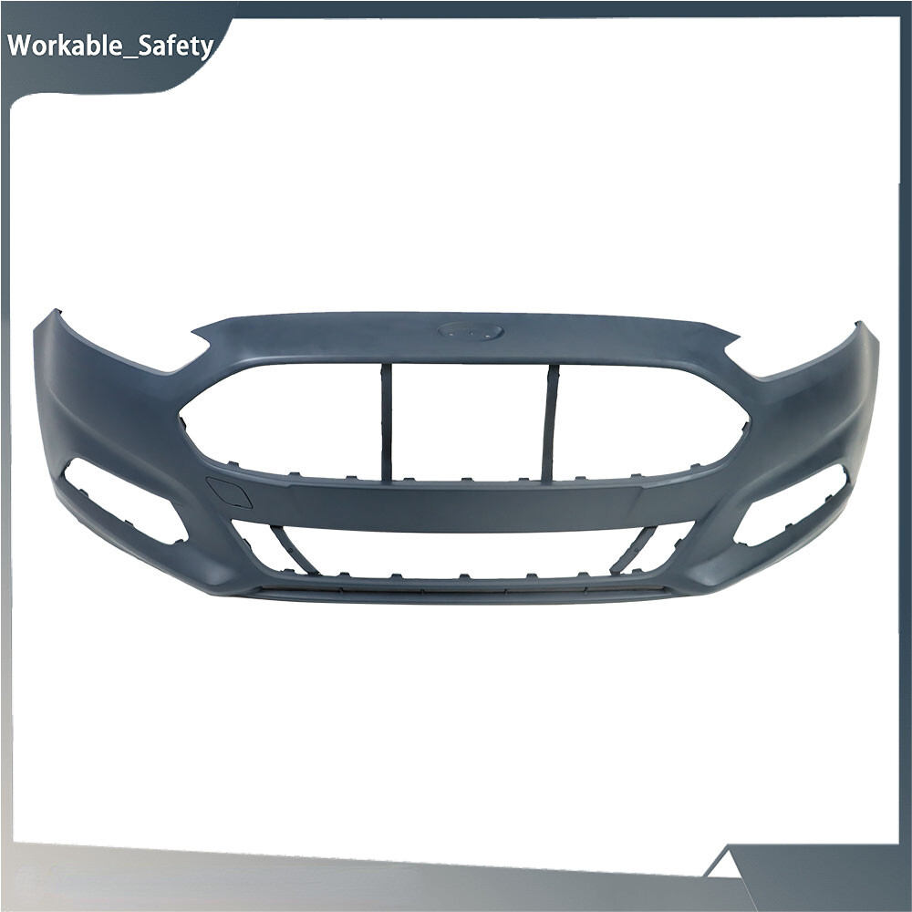 Front Bumper Cover For 2013-2016 Ford Fusion Sedan Plastic 16 Fusion Energi SE
