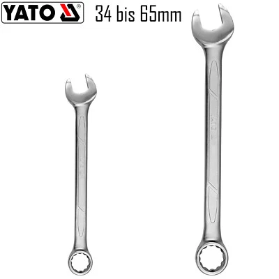 YATO Clé Mixte à Anneau Clé à Fourche 34-65 mm - Photo 1/3