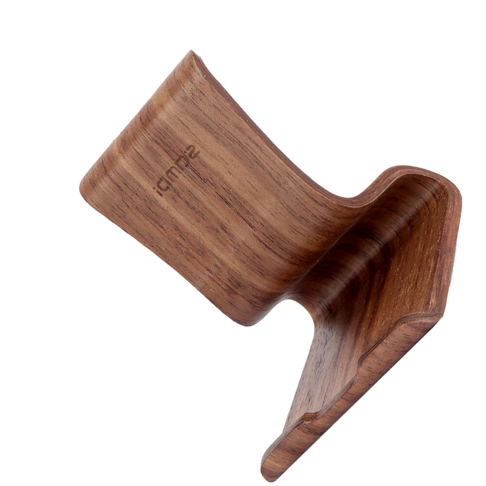 Card Holder for Phone Light Brown Fine Workmanship Stand Office-image