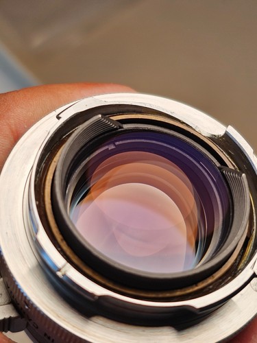 LEICA Summilux 35 F1.4 V1 Steel Rim w/ Hood + Box (LENS) - Picture 9 of 9