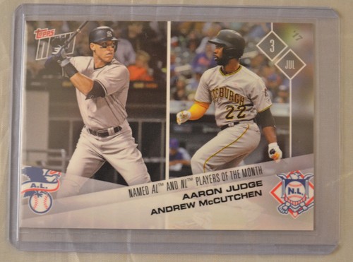 2017 Topps Now 320 Aaron Judge / Andrew McCutchen