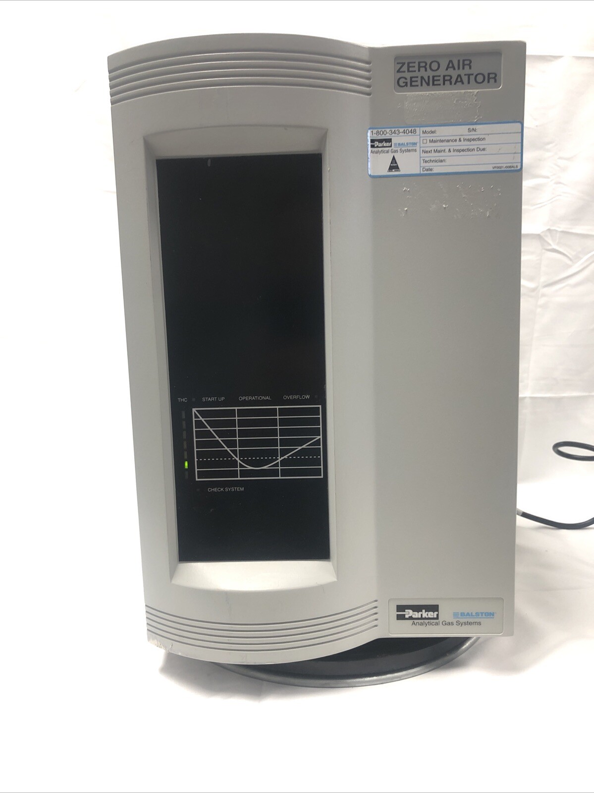 Parker Balston  Zero Air Generator Model 76-803