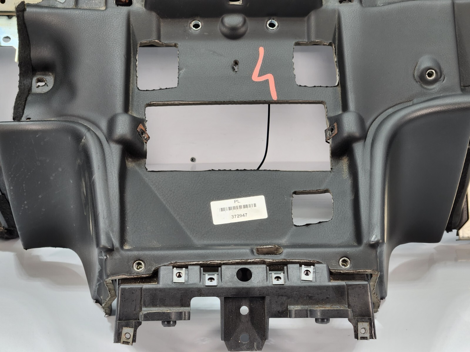 ✅ 09-19 OEM Maserati GT S M145 Dashboard Instrument Panel Leather Black *NOTE
