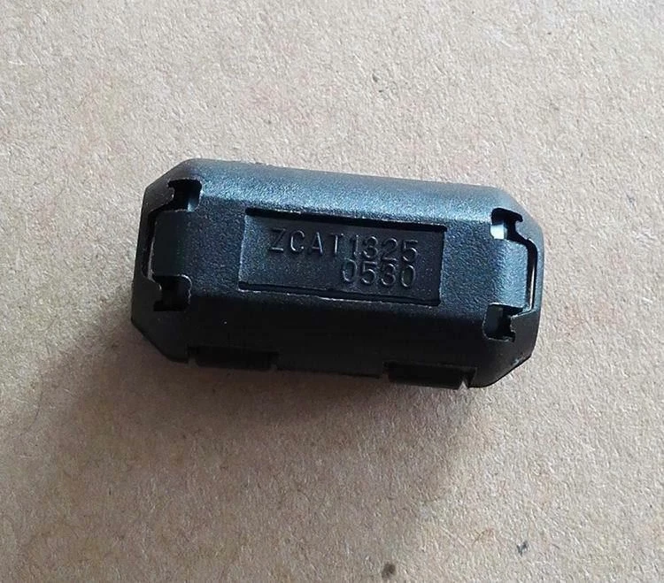 10x TDK 5mm Clamp Clip RFI EMI EMC Noise Filters Ferrite Core Case For Cable - Image 2 of 4