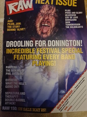 PANTERA DIMEBAG DARRELL / BRUCE DICKINSON TEARS OF THE DRAGON ADV A4 POSTER RAW