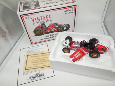 AW4 GMP JIM HURTUBISE STERLING PLUMBING 1:18 VTG DIRT CHAMP RACE CAR 1894 & 1896