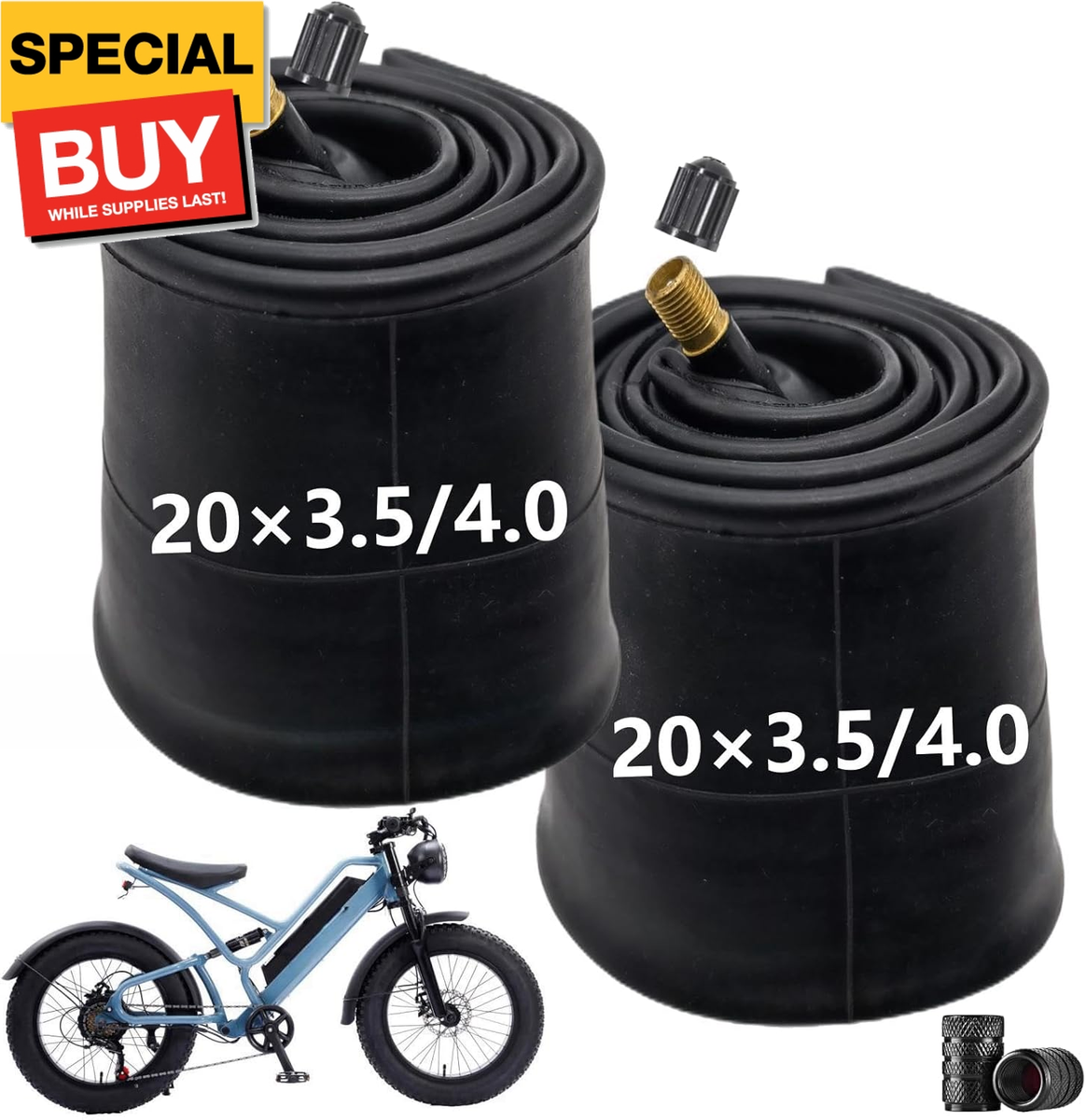 20 Inch Fat Tubes Fat Tire Tube Bike Tube