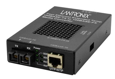 Transition Networks E-100BTX-FX-05(SC)  Media Converter, 1 Year Warranty