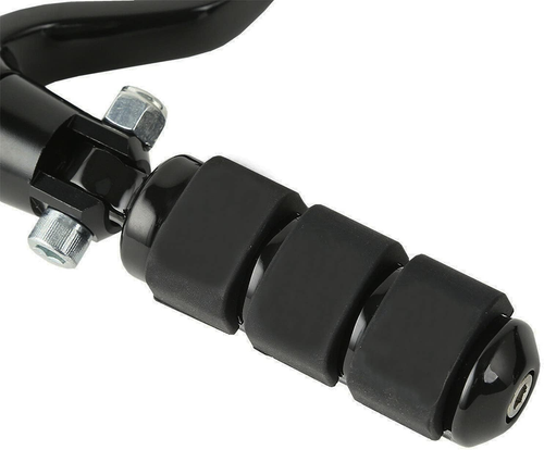 Kit de controles delanteros negros clavijas palancas eslabones aptos para Harley Sportster Iron XL - Imagen 7 de 9
