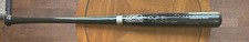 Pedro Guerrero Signed Black Rawlings Baseball Bat JSA COA - picture of signing
