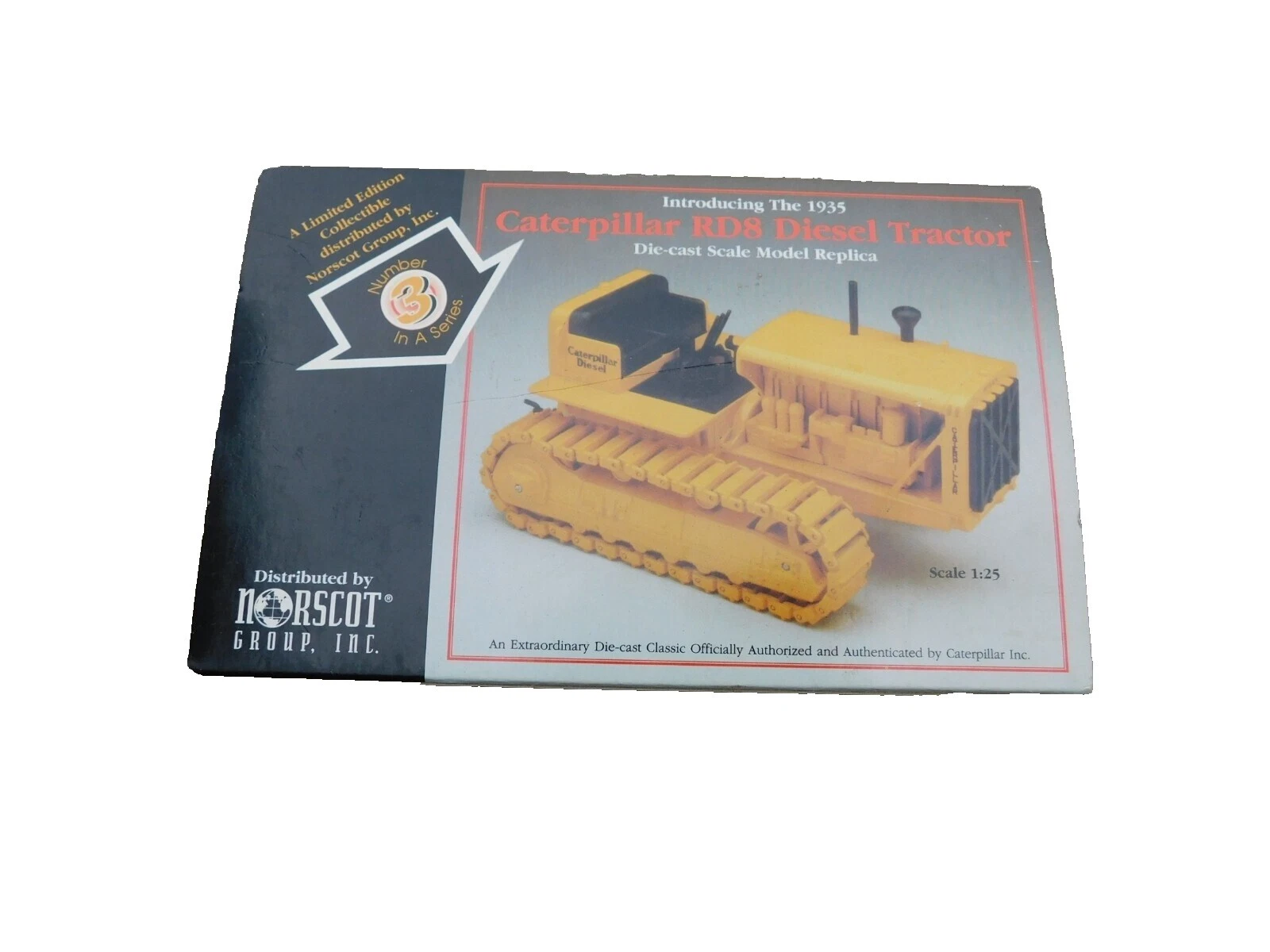 1:25 Scale Dozer Contemporary Manufacture Diecast Construction Equipment