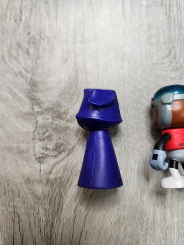 Teen Titans Go Beast Boy Cyborg Raven Silkie Mini Figures - Picture 6 of 9