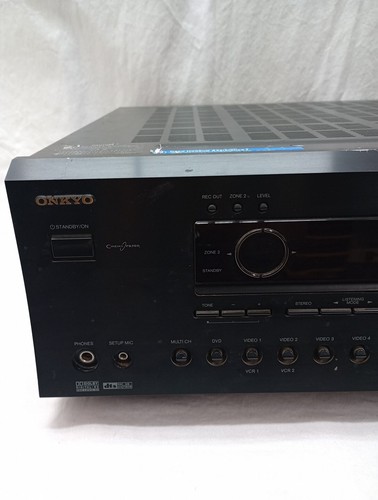 ONKYO TX-SR602 Stereo Surround Sound 7.1 Channel AV Receiver Amplifier - BLACK - Picture 5 of 13