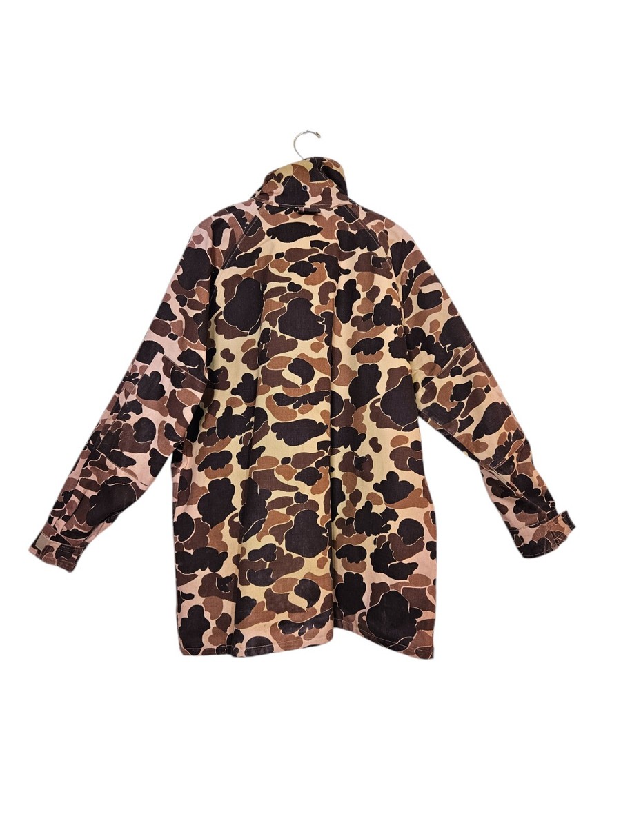 ジャケット・アウター Columbia Duck Camo Gore-Tex Jacket 1970s Vintage Columbia Duck Camo Jacket Men's L Tall Omni Tech