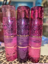 3 Bath And Body Works Covered In Roses,Petal Parade,Pink Obsessed Mist Trio
