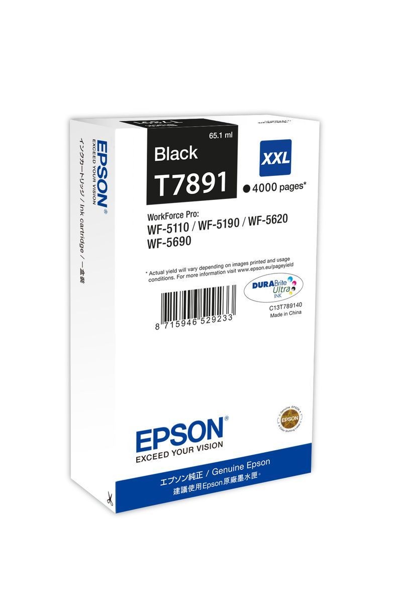 Epson Cart Ink Nero Xxl Per WF-5100-51900-5620-5690-Xxl, Serie Torre Di Pisa - Immagine 3