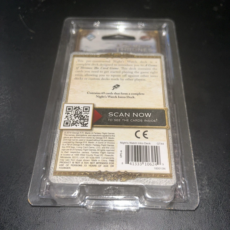 Game Of Thrones Nights Watch. Intro Deck Brand New.  - Image 2 of 2