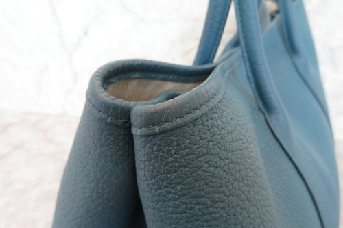 HERMES Garden Party PM Negonda Tote Bag Cobalt Stamp X (2016) - Picture 4 of 22