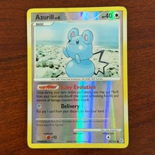 Azurill 69/130 Reverse Holo Common Diamond & Pearl Pokemon Card on eBay