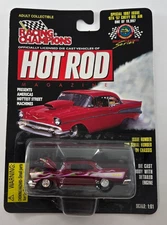 Vntg 1997 Racing Champions Hot Rod Magazine '57 Chevy Bel-Air #97A 1:61 Diecast 