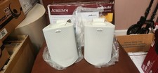 Polk Audio Atrium 4 Outdoor Speakers with mounting brackets - White set OPEN BOX