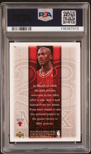 Michael Jordan 1999 Upper Deck Mvp #180 PSA 10 - Imagen 2 de 2