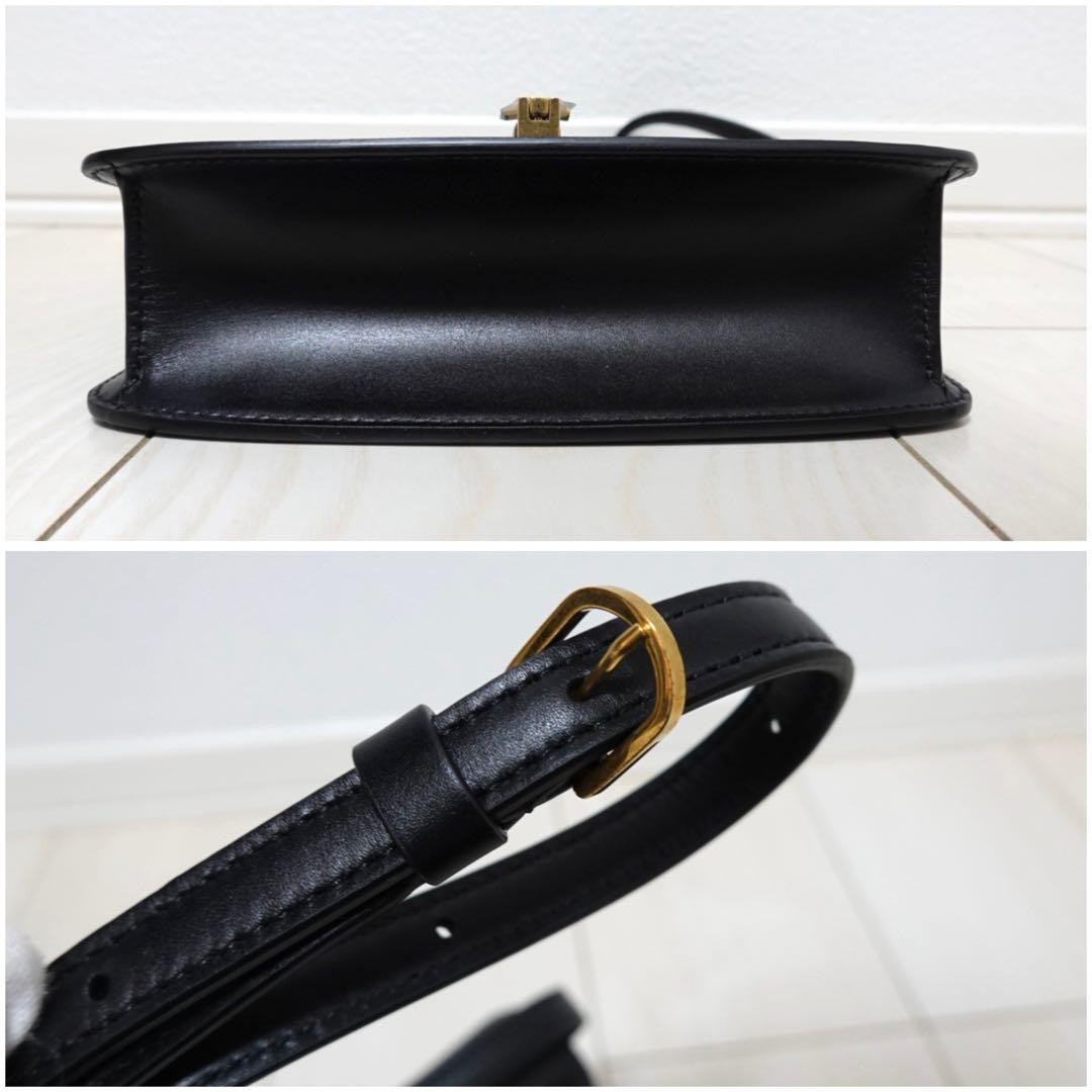 The Row East West Sofia Mini Shoulder Bag Black image 9