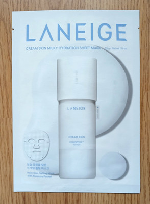 Laneige Creme Haut Milchig Feuchtigkeit Blatt Maske 33g x 1 EA