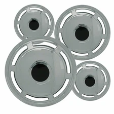 Set of 4 Hubcaps 15 inch Chrome ABS Wheel Covers for 86 - 96 Chevrolet Caprice
