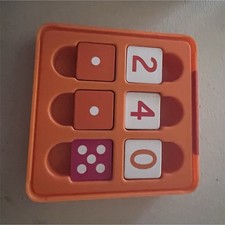 Osmo Orange Mathematics Toy with Number and Dot Tiles Blocks for Ages 4-8