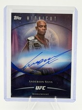 2026 Topps Midnight UFC 5 Card Lot Autographs ! Anderson Silva Brain Ortega