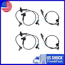 Front and Rear Left  Right ABS Wheel Speed Sensor 2 Pair for Chevy Silverado  