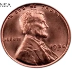 1935-S Lincoln Wheat Penny Cent ~ Gem BU (red)