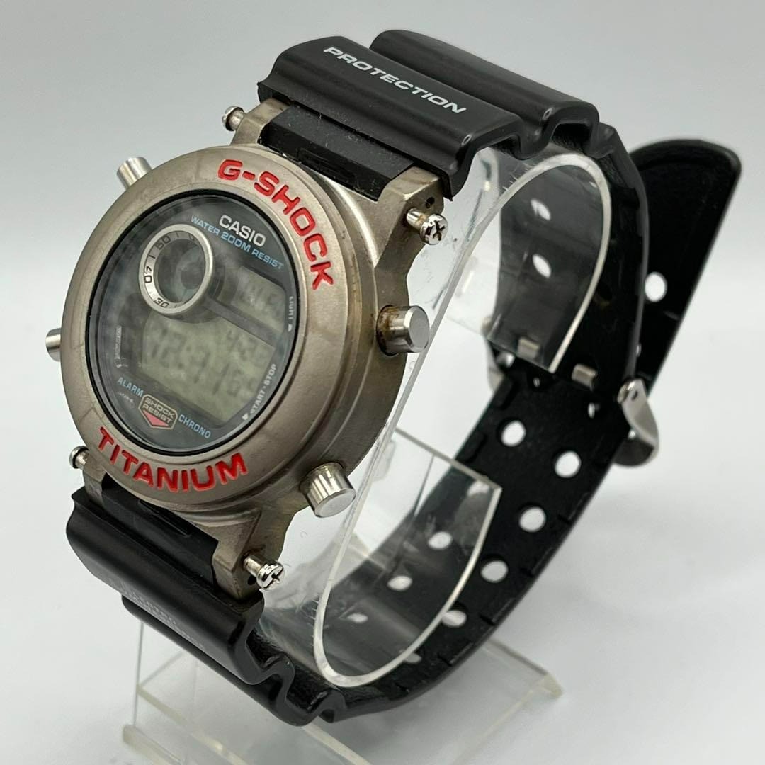 CASIO G-SHOCK DW-8200 FROGMAN Titanium Men Watch Japan Used