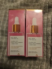 2X 1.3 Oz Sealed Vanilla Strawberry Soft Serve After Shave Oil Sealed Boxes
