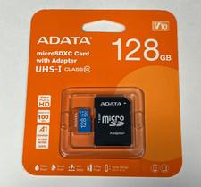 ADATA Premier 128GB MicroSDXC UHS-I Class 10 Card w/ Adapter E13