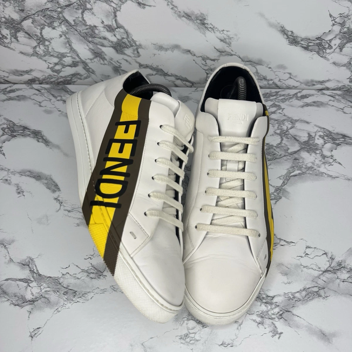 Fendi Low Top White for sale | eBay