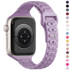Flexible Slim Silicone Band For Apple Watch 11 10 9 8 7 6 5 4 3 SE/Ultra 3 49mm