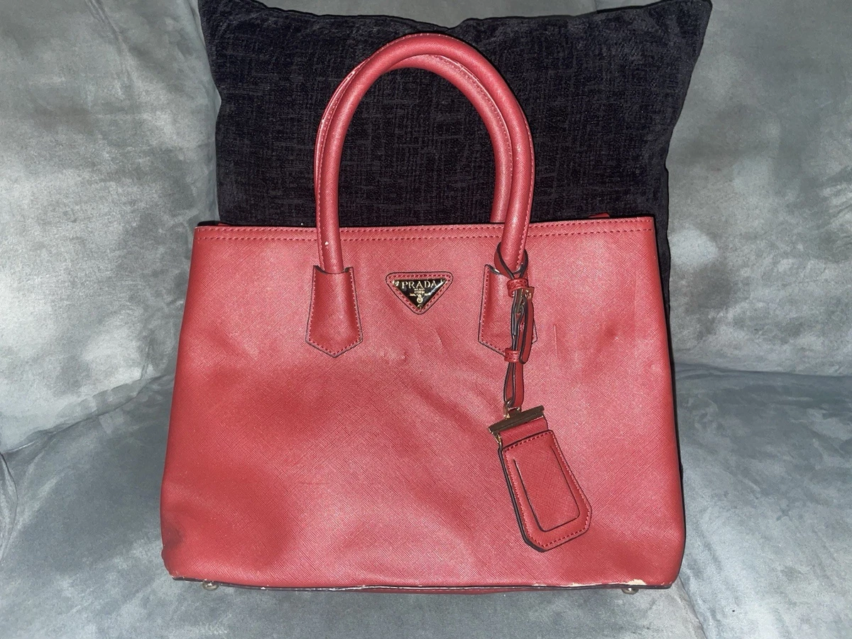 PRADA Totes Red Bags & Handbags for Women for sale | eBay