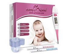 Ovulation Pregnancy Test Strips Combo Kit - 50 LH 20 HCG Tests